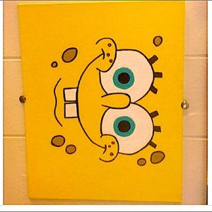8x10 Spongebob painting